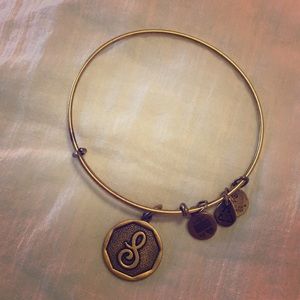 Alex and Ani initial “S” bracelet